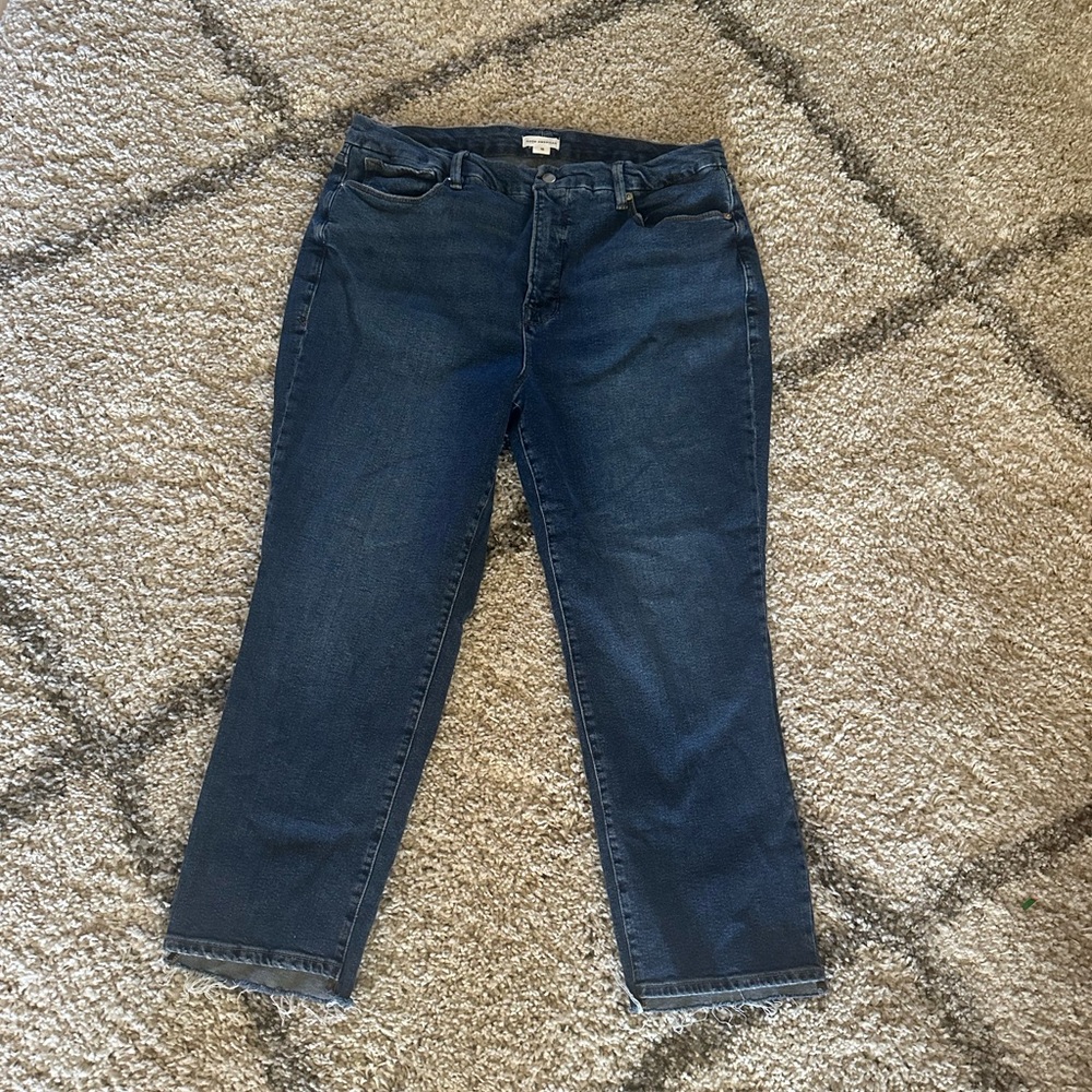 Good American Straight Leg Jean